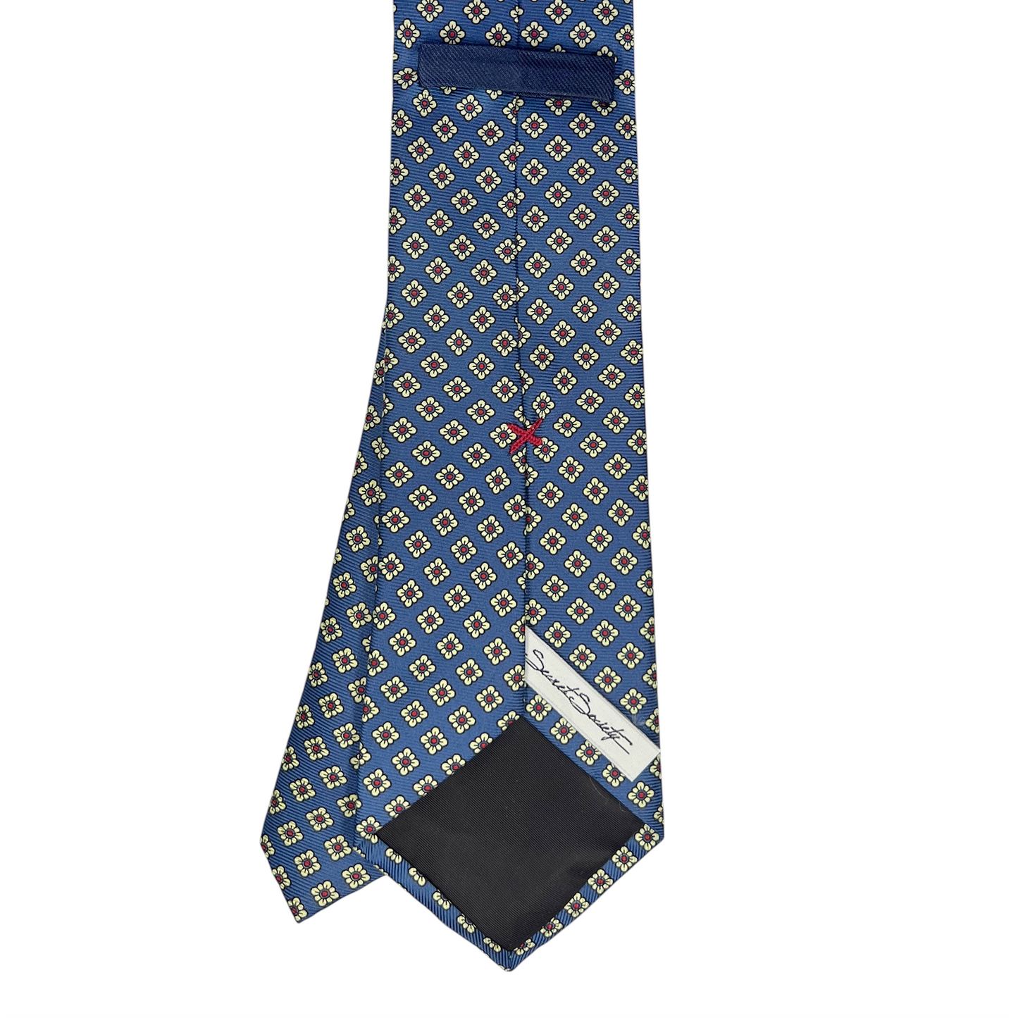 Tie - Dusty Blue Diamond Geometric