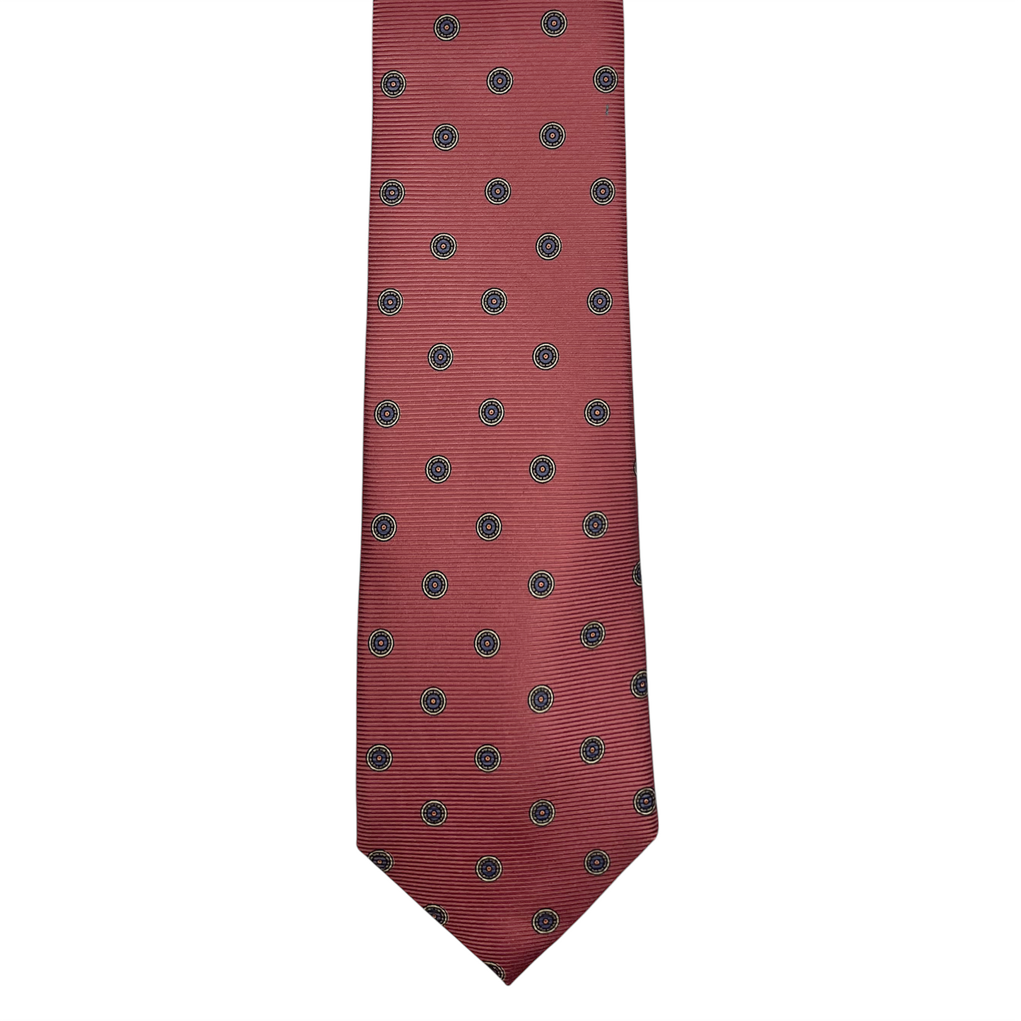 Tie - Dusty Pink Bullseye