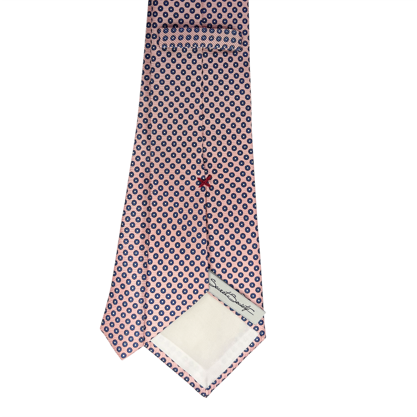 Tie - Soft Pink w/ Small Daisy