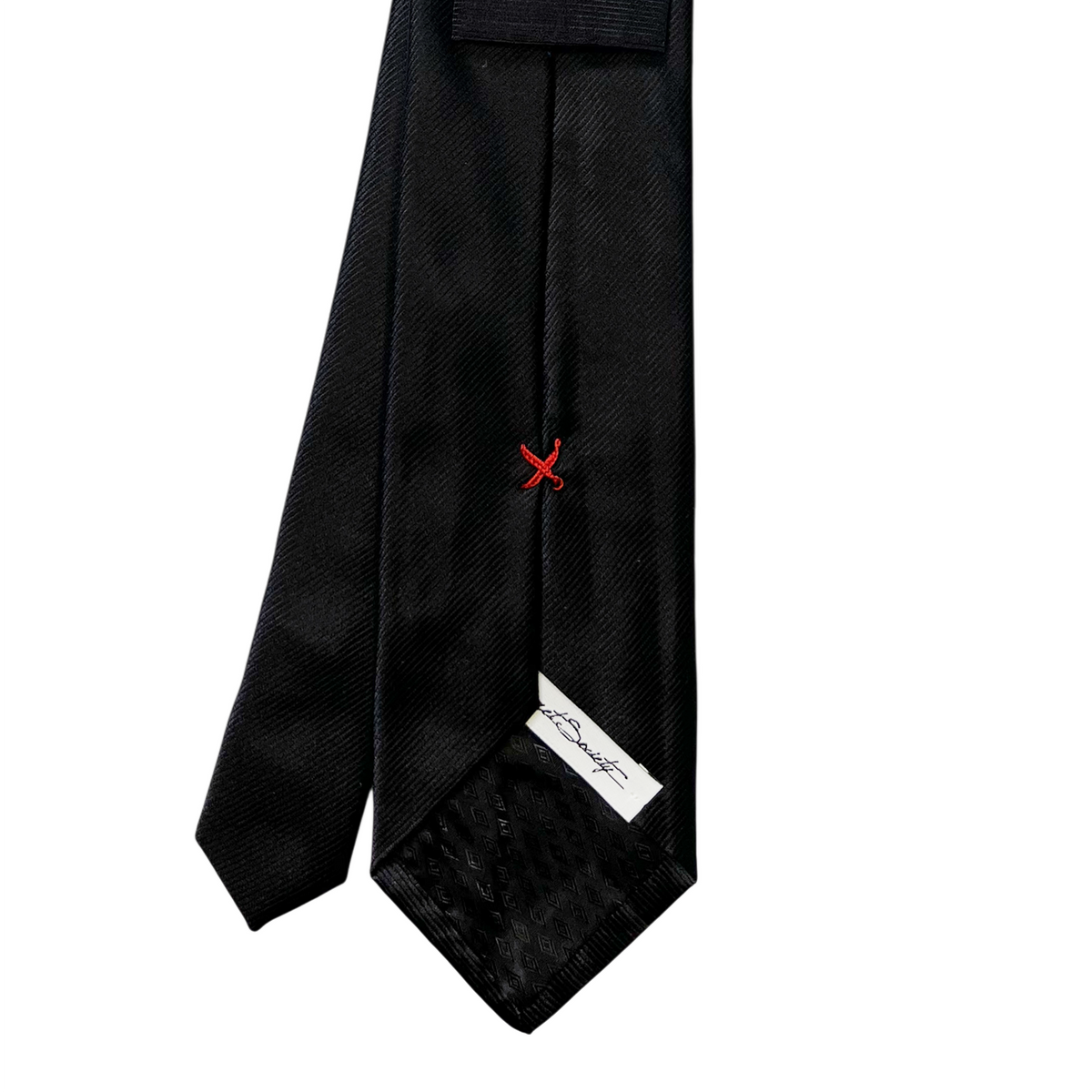 Tie - Black Formal Twill